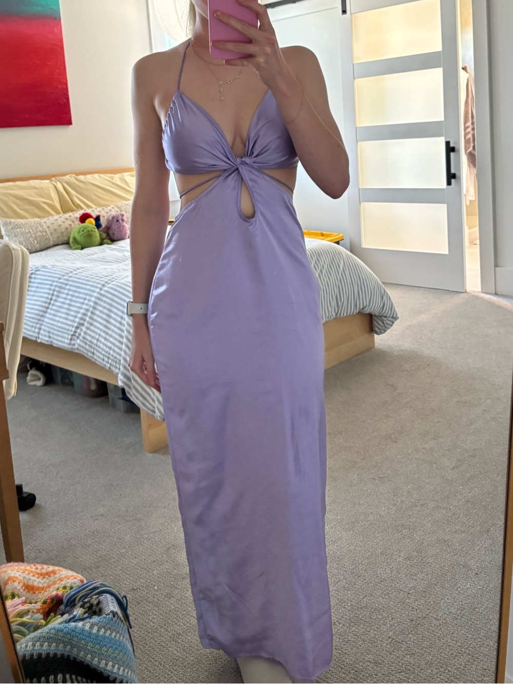 Hello Molly purple maxi dress